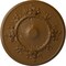 Ekena Millwork Flower Ceiling Medallion (Fits Canopies up to 3 7/8"), Hand-Painted Smokey Topaz, 27"OD x 1 1/8"P CM27FLSTF - alternate 1